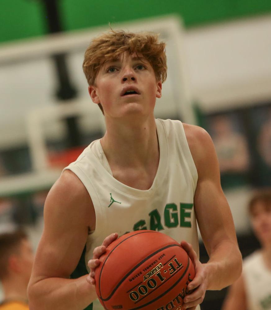 Eric Bobinet - Osage boys basketball 2